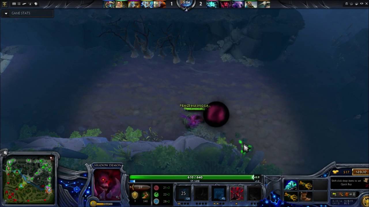 Dota 2 enemy trap