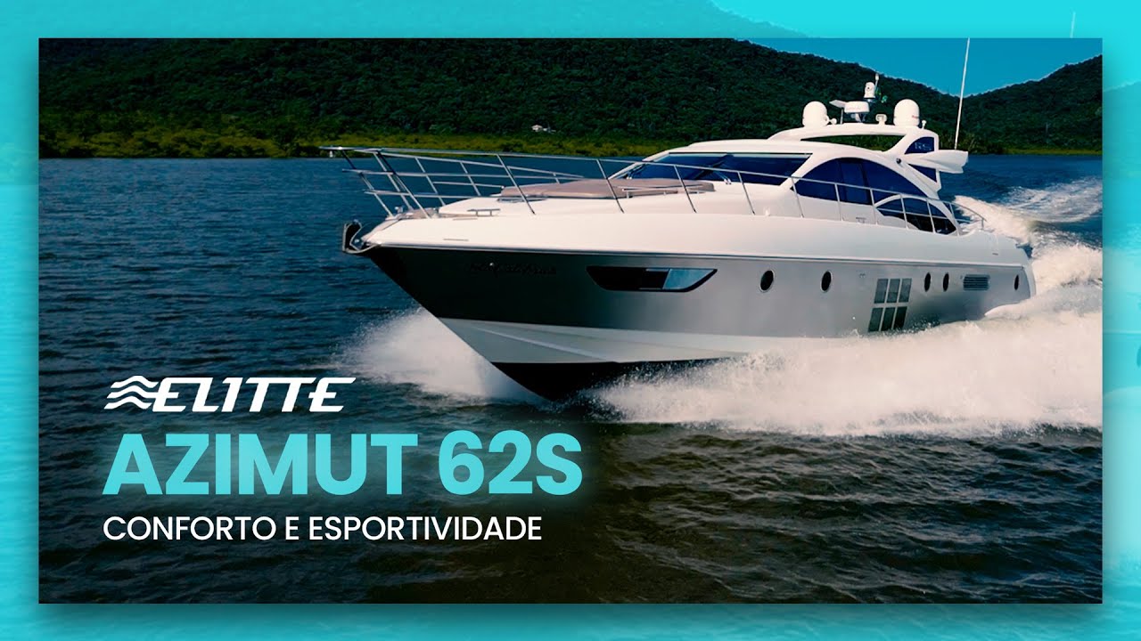 AZIMUT 62S ano 2011 Impecável || João Rodrigues