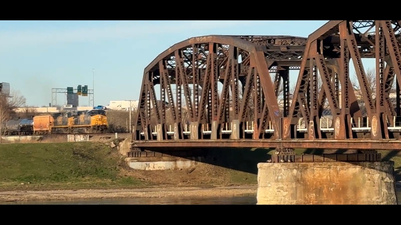 3 Span Railroad Bridge, Loaded coal and More