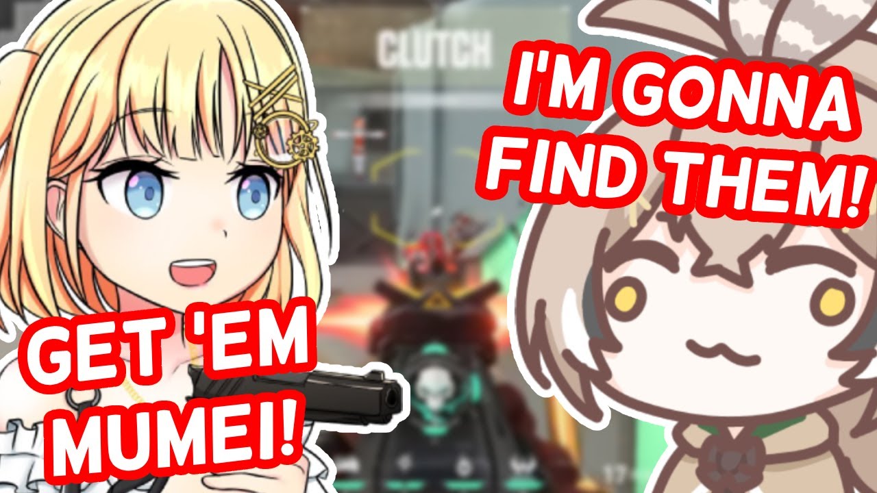 The Best Moments From Ame and Mumei's Valorant Collab | HololiveEN Clips