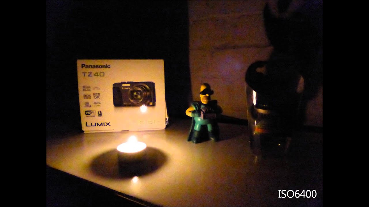 Panasonic DMC-TZ40 Low Light Test
