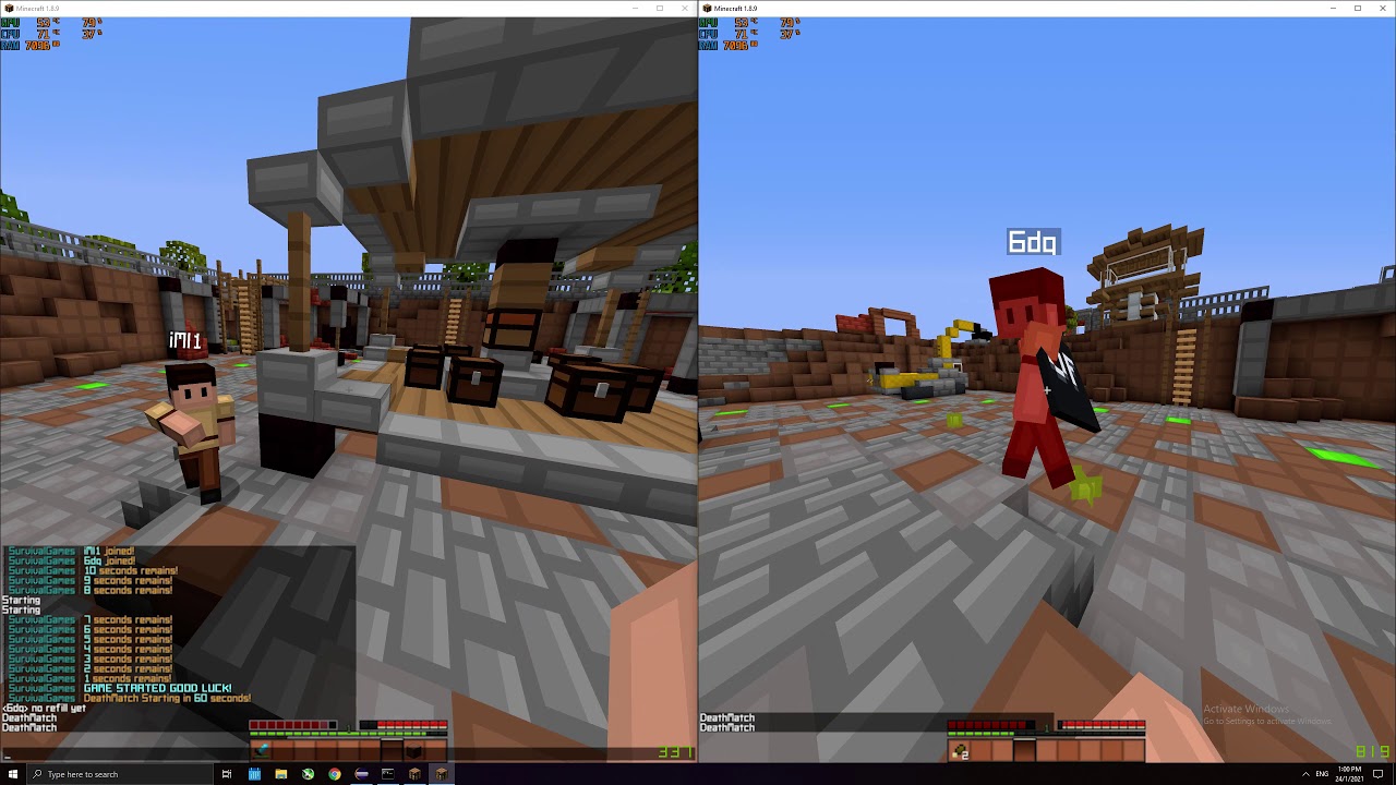My progress on SurvivalGames plugin for SG4 Map :)