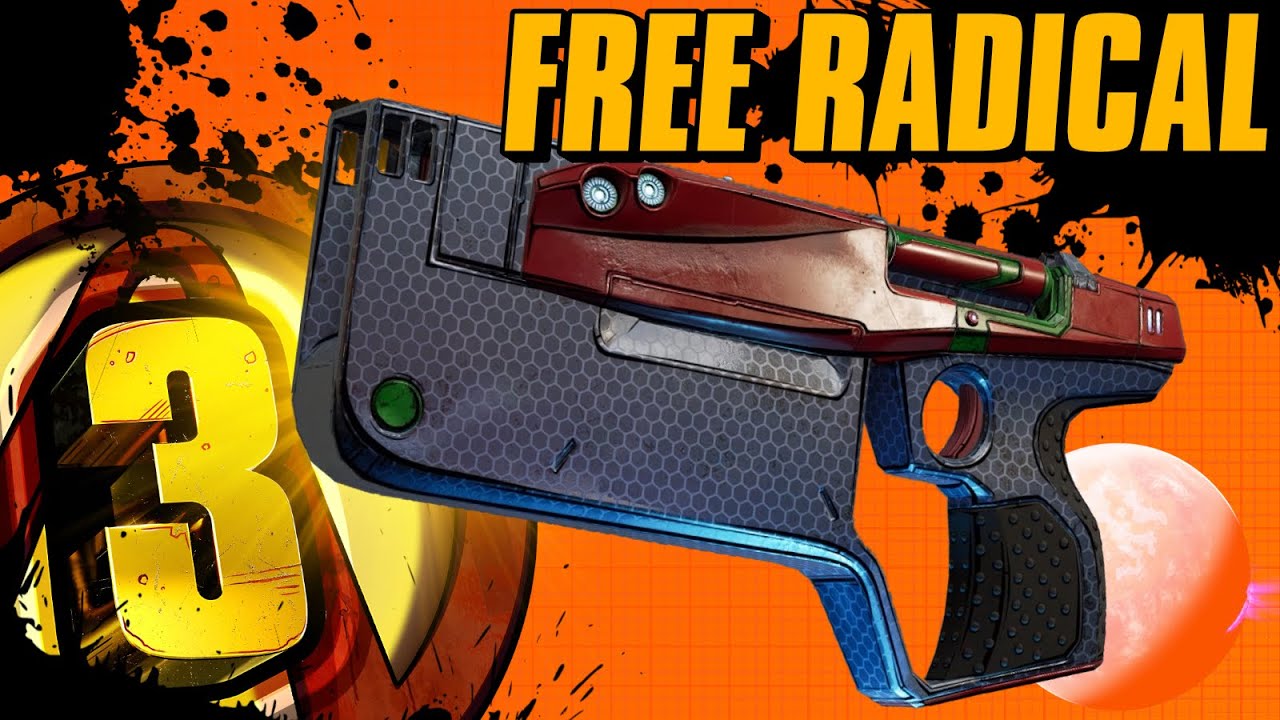 Borderlands 3 | Guía de armas legendarias | Pistolas | Free Radical