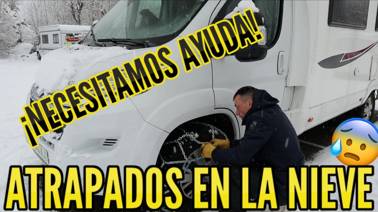 ¡ATRAPADOS EN LA NIEVE! 🥶 La Vall de Boí en AUTOCARAVANA (SALE MAL)