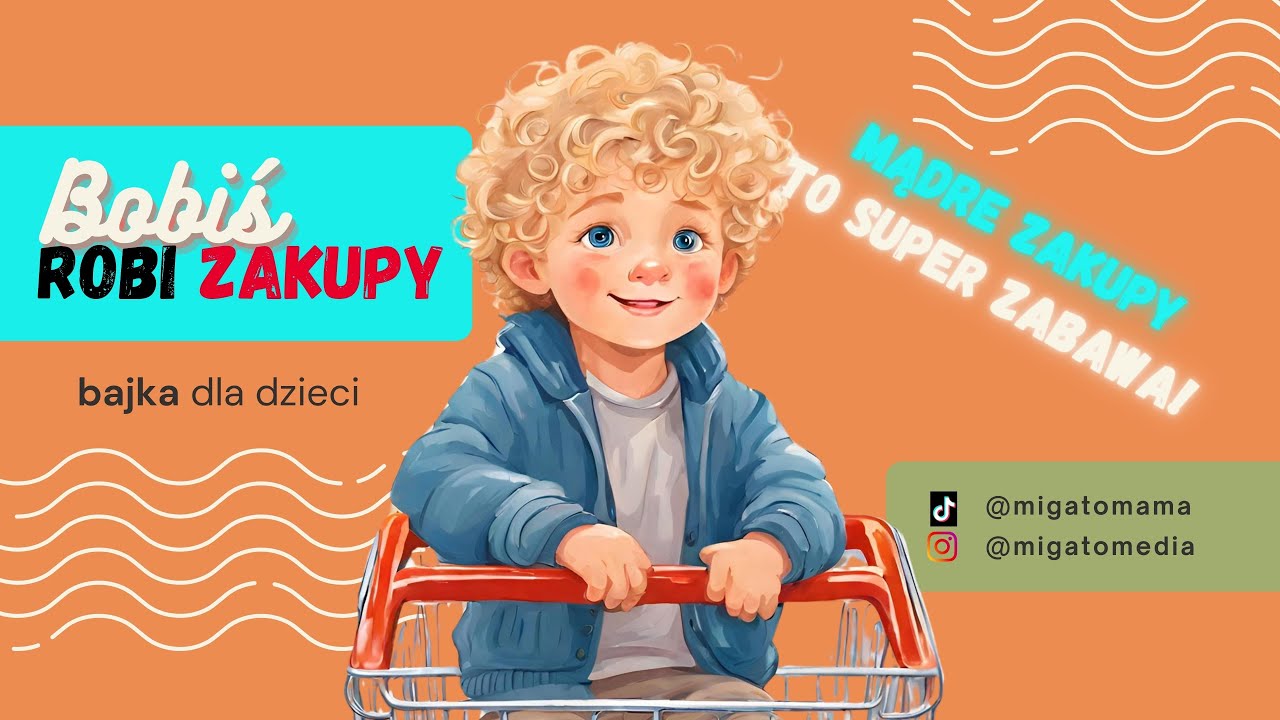 Bobiś robi ZAKUPY - Bajka edukacyjna dla dzieci o tym, JAK KUPOWAĆ z głową