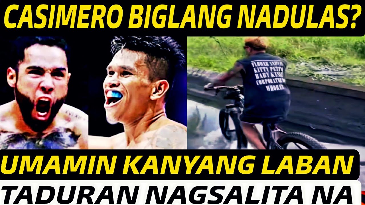 CASIMERO NADULAS UMAMIN? TADURAN NAGSALITA 