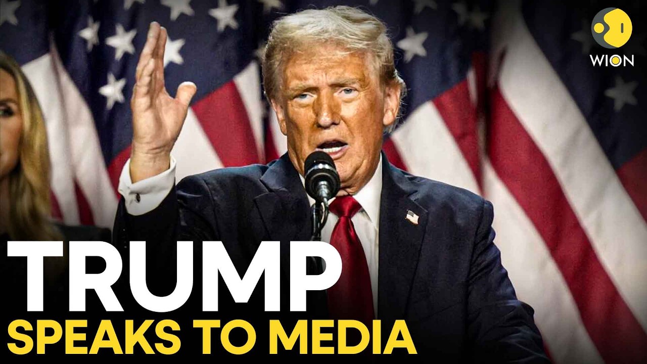 LIVE: US President Trump Holds News Conference at Republican Retreat | WION Live