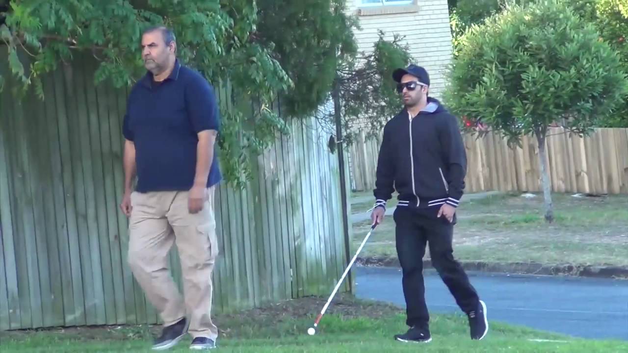 The Stalking Blindman Experiment!