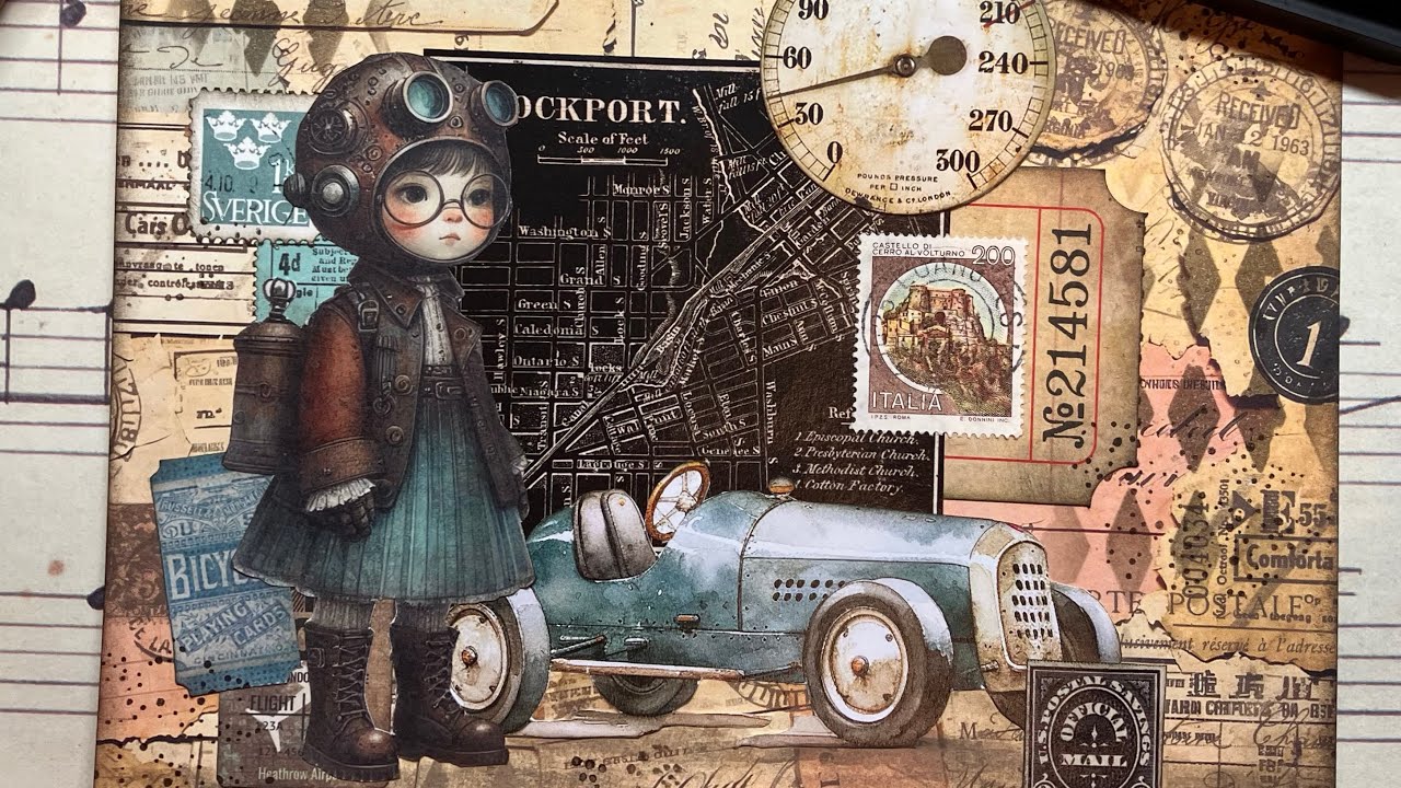 Easy collage: industrial personas
