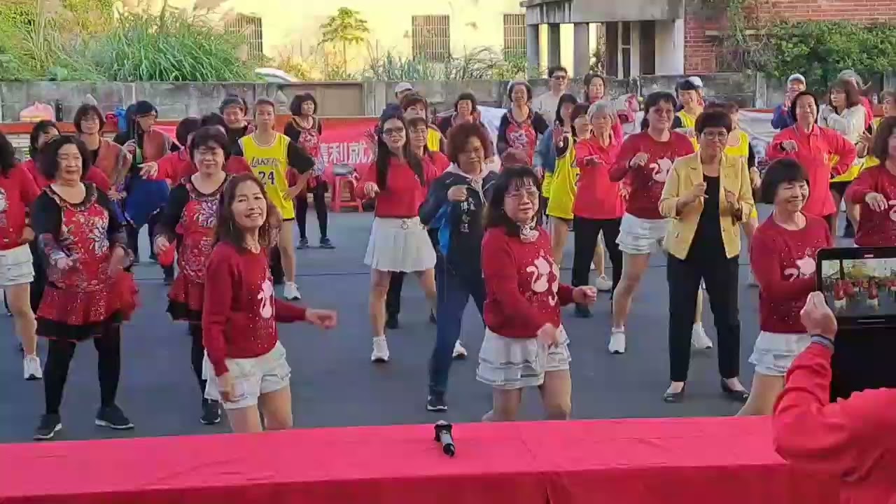 #運動i台灣2_0樂活有氧熱舞感謝 田尾體育會田尾沛霖宮 熱鬧登場#運動i台灣#樂活運動#歡喜就好 彰化體育志工大使團