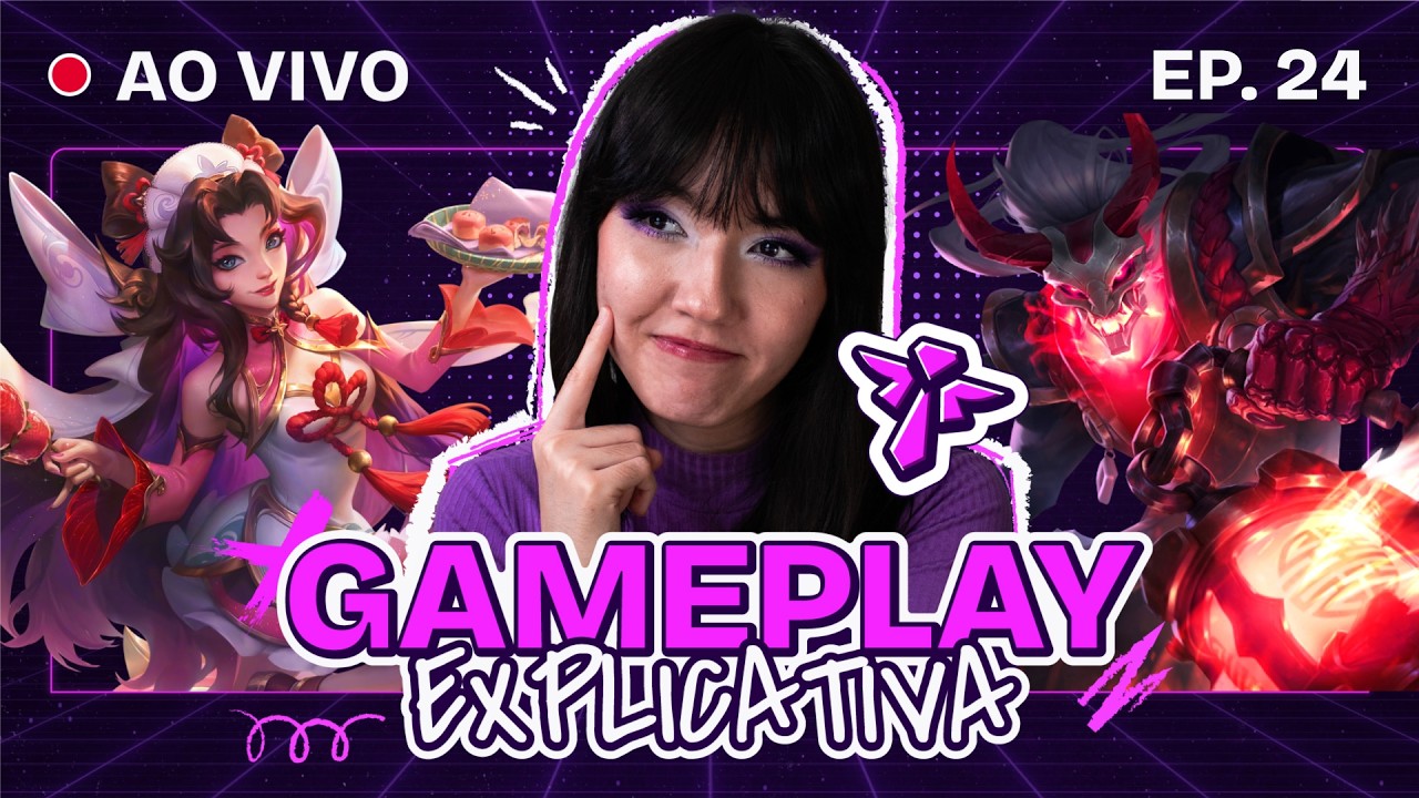 🔴 LIVE 🔴 |  GAMEPLAY DE SUPORTE NA NOVA SEASON! ☝️🤓 ❗CURSO | 📅 EP. 24