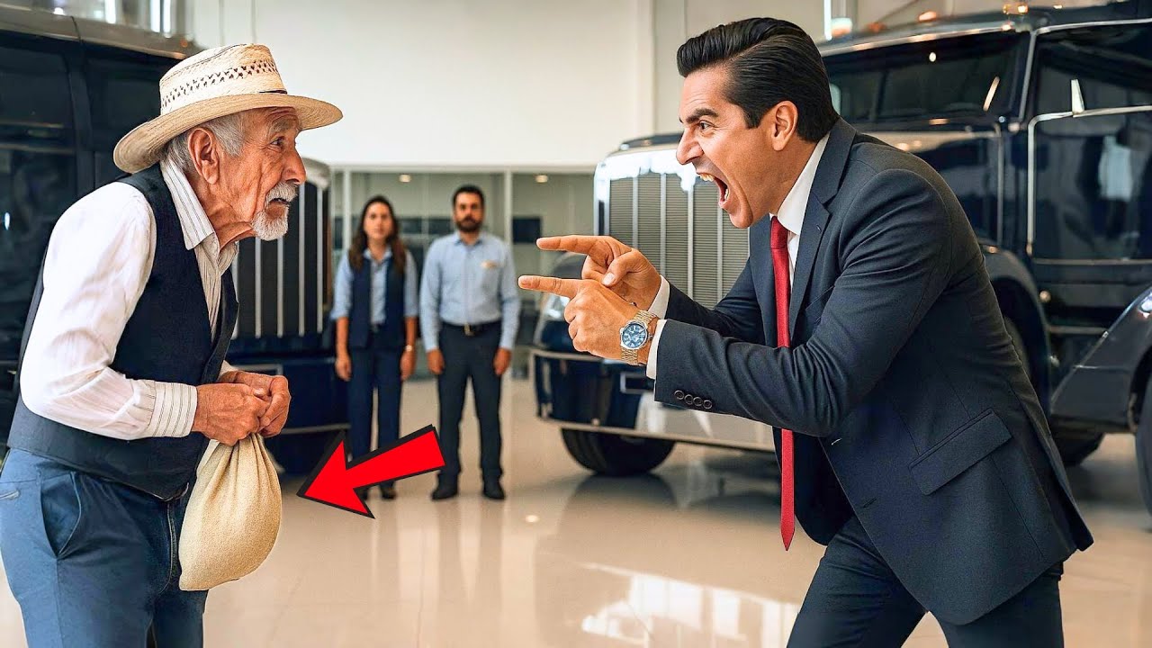 “QUERO CEM CAMINHÕES” — DISSE O VELHO FAZENDEIRO, O CEO ZOMBOU... SEM SABER QUEM ELE ERA DE VERDADE