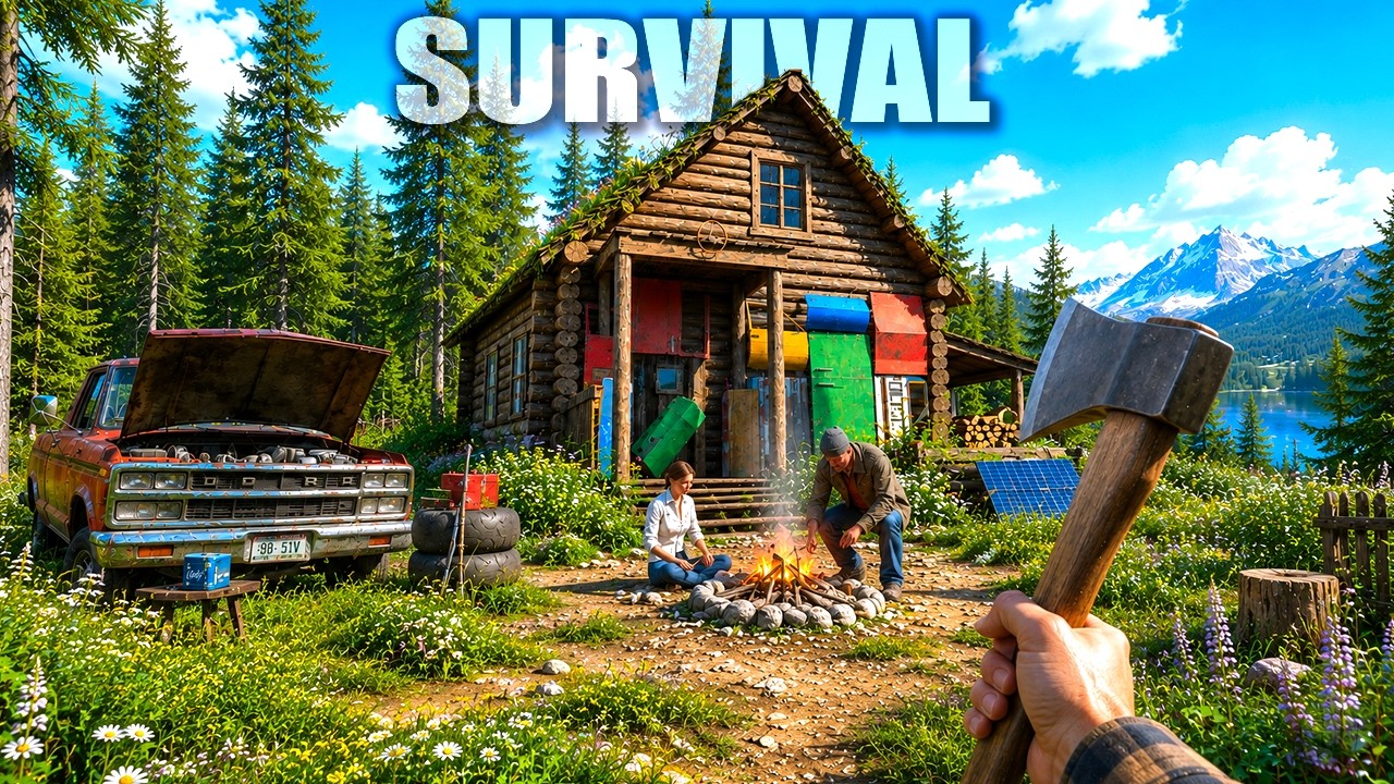 Early Look at His  NEW Open World Survival Game...