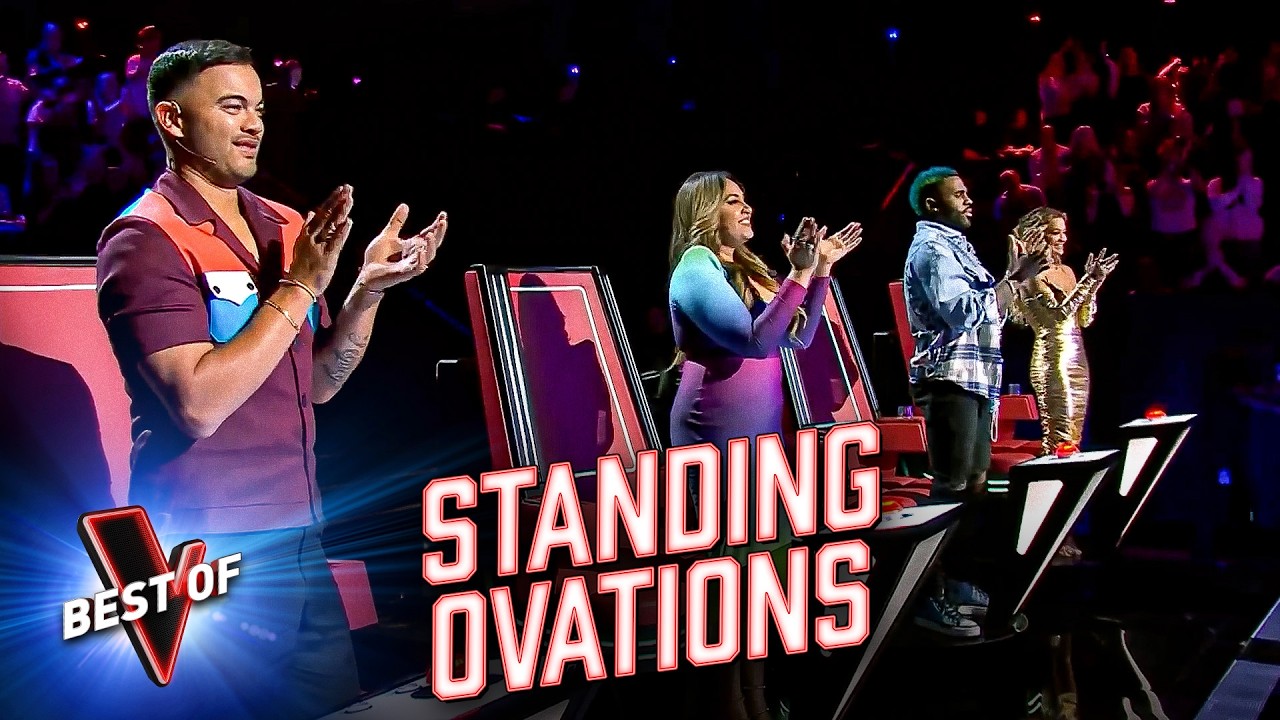 Coaches Stand and Cheer for These NEXT-LEVEL Blind Auditions on The Voice