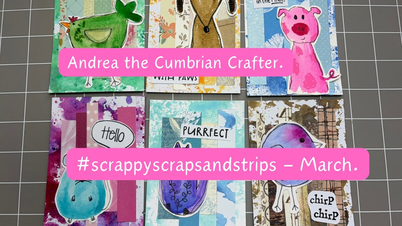#scrappyscrapsandstrips - март. Ведущая: Линн @contentacrafts
