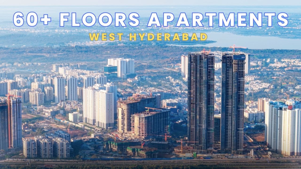 Upcoming 60+ Floors Apartments in Hyderabad || Hyderabad Upcoming Skyscrapers || Trump Tower Kokapet