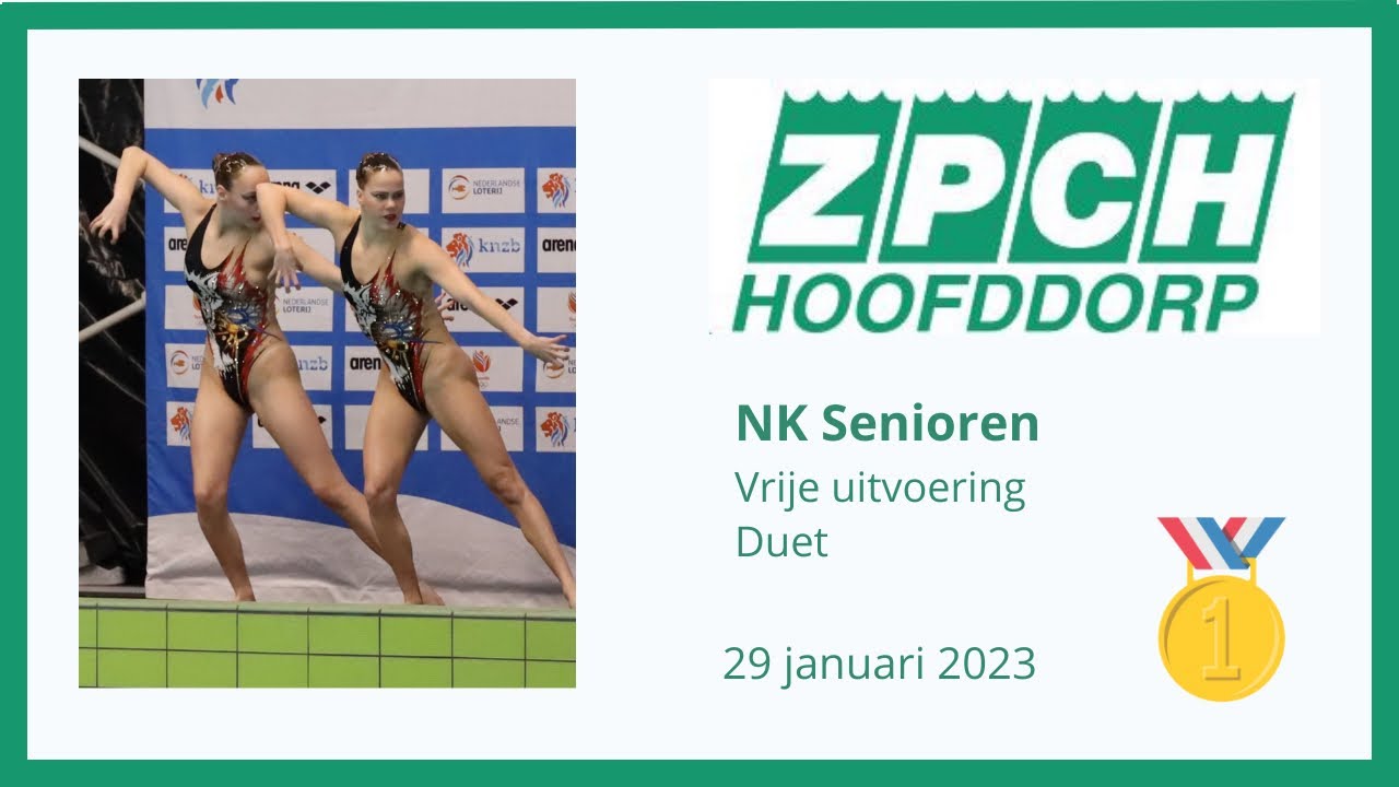 NK Senioren Duet VU Bregje de Brouwer en Marloes Steenbeek