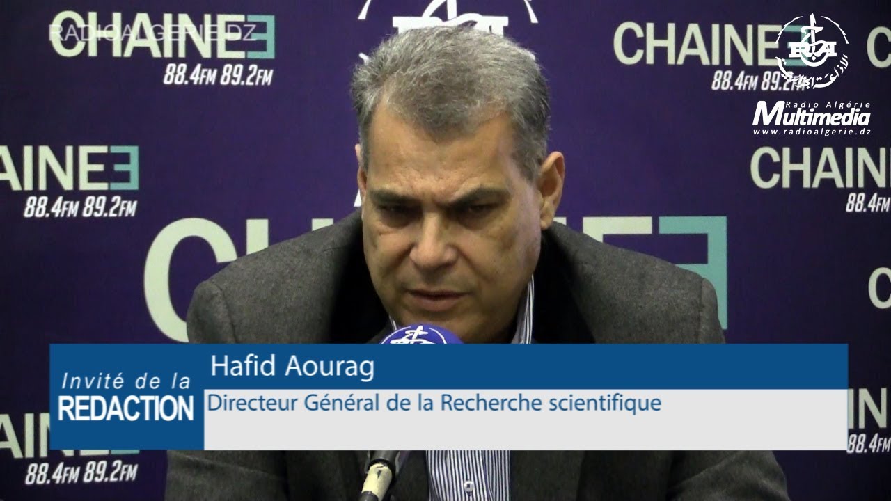 Hafid Aourag Directeur Général de la Recherche scientifique