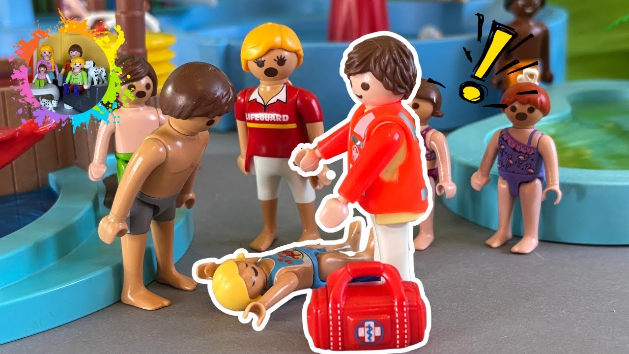 Playmobil Familie Schmidt: Notfall im Schleimbecken