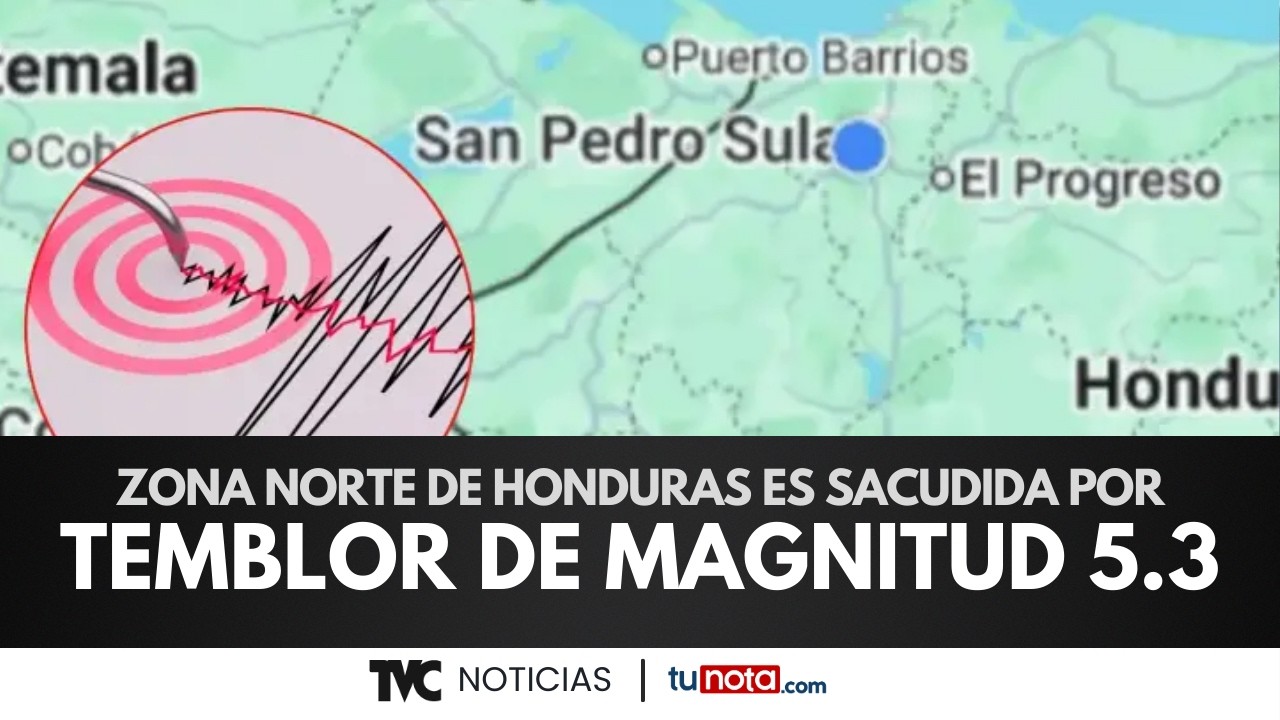 Temblor de 5.3 sacude zona norte de Honduras; evacúan personal de juzgados de SPS