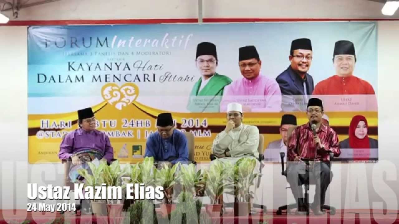 Ustaz Kazim Elias (Kayanya Hati) -Yek Eleh Kelakar Betul