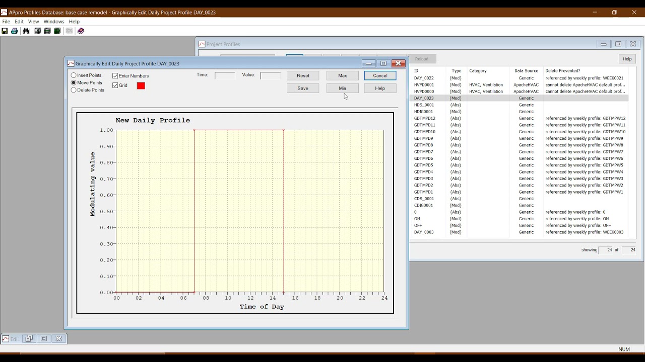 How to create Thermal Profiles in IES VE for energy simulation