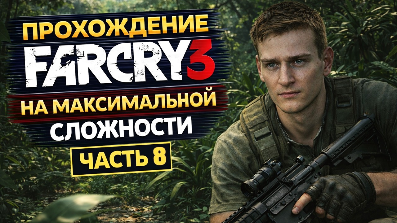 Far Cry 3 Прохождение — Часть 8 | Максимальная Сложность #8 4K ☺