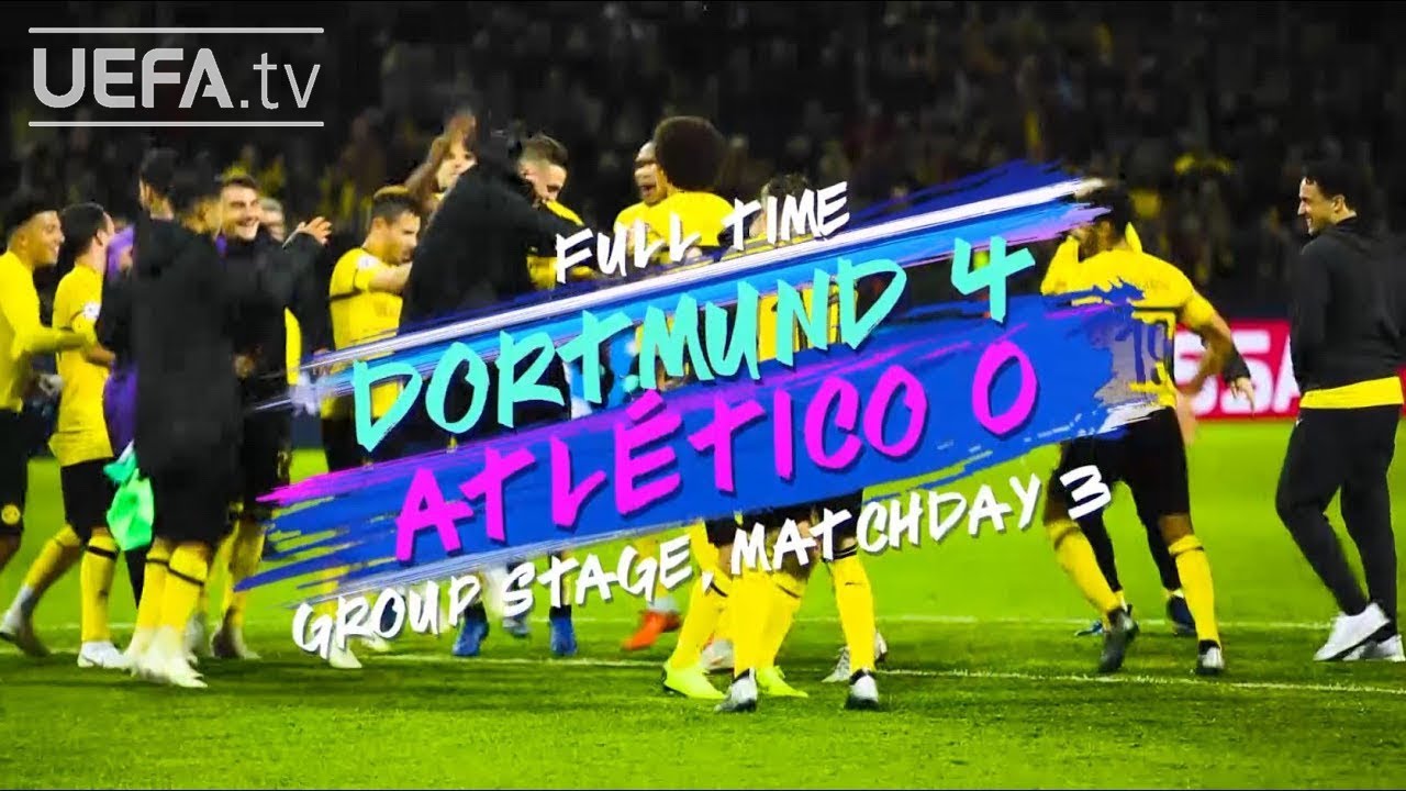 #UCL Fixture Flashback: Dortmund 4-0 Atlético
