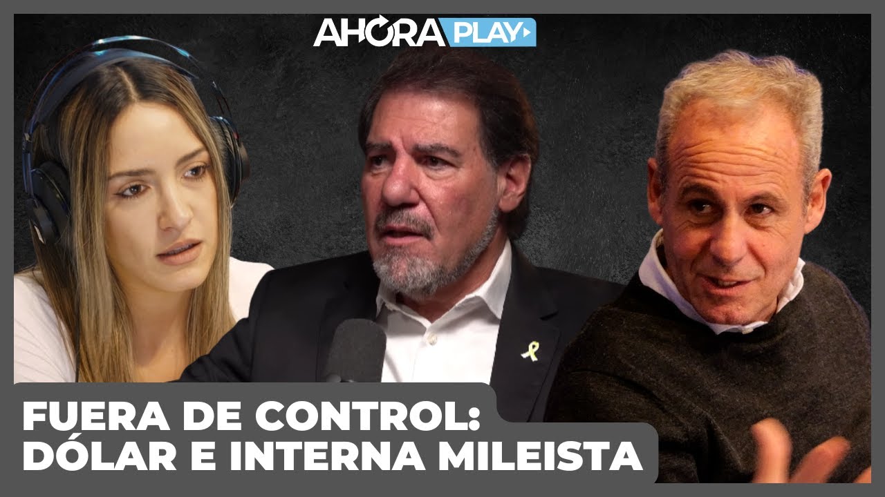 SIN CONTROL: DÓLAR E INTERNA OFICIAL. SE SUMA CLAUDIO ZUCHOVICKI | Claudio Jacquelin &  Maglietti