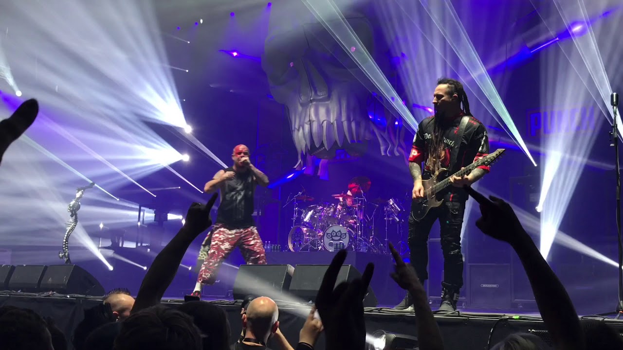 Five Finger Death Punch - Consert - the Heavy Metal Grandma Show - 18.11.2017 - Oslo Spektrum