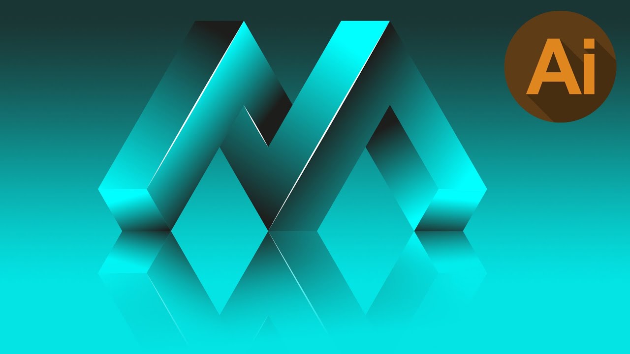 Como Hacer un LOGO ISOMÉTRICO | Creación de Grilla Isométrica | TuTorial con ILLUSTRATOR