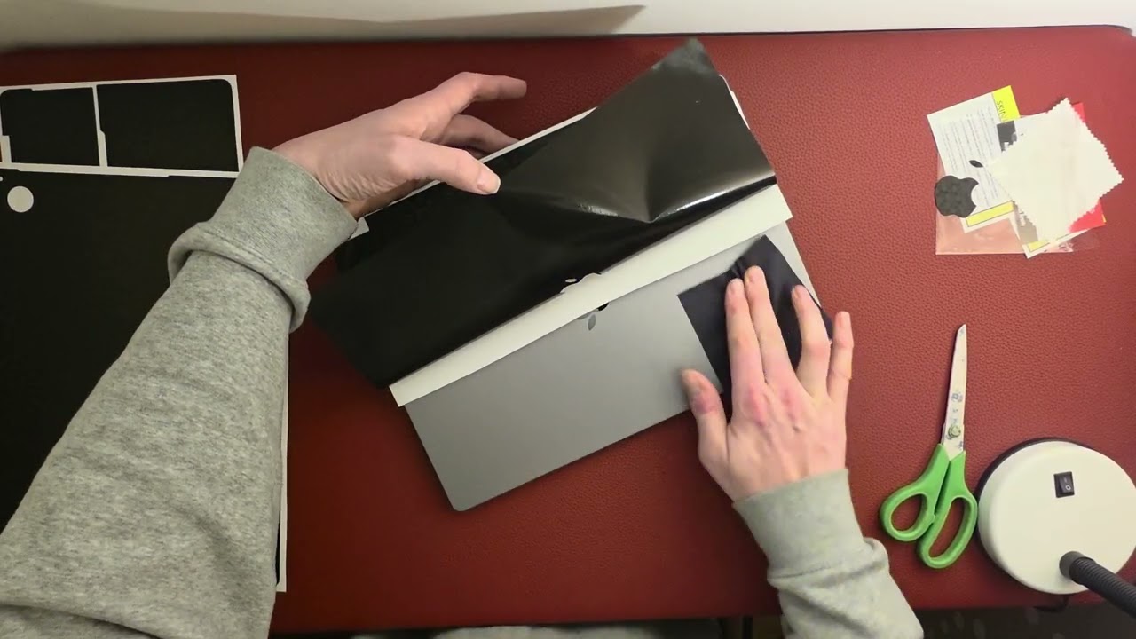 MacBook Pro 16 inch skin installation 