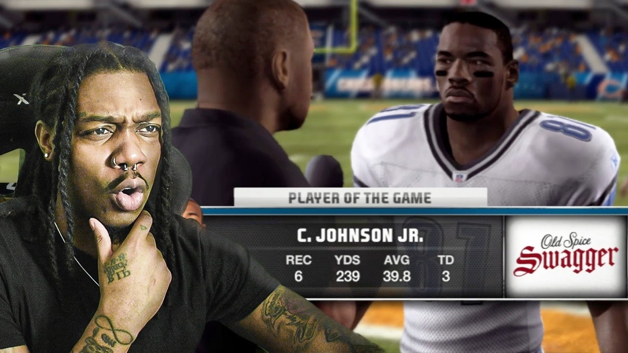 Кэлвин «Мегатрон» Джонсон был НЕОСТАНОВИМ в Madden 11 🔥