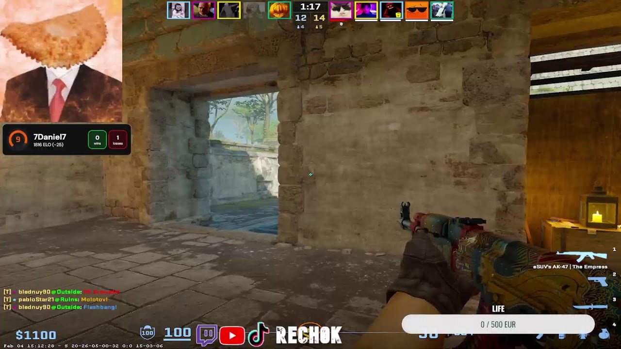 ROAD TO NAVI DAY 61 / PUSHING 2500 ELO FACEIT/ KNIFE GIVEAWAY / STREAM CS 2