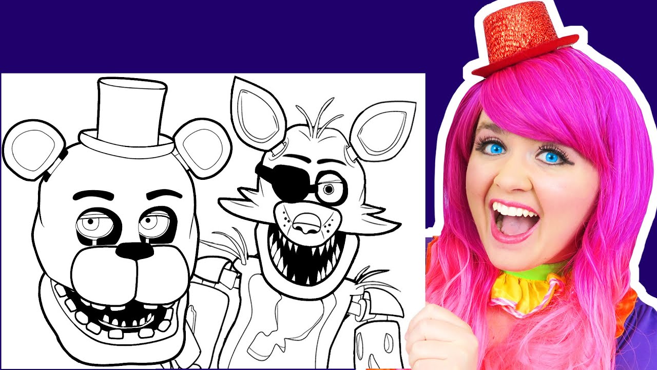 Coloring Five Nights at Freddy's 🐻🦊