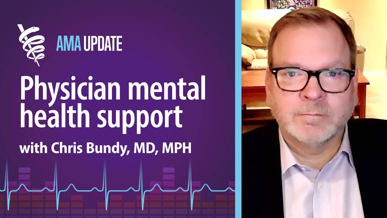 The importance of physician well-being and mental health resources for doctors