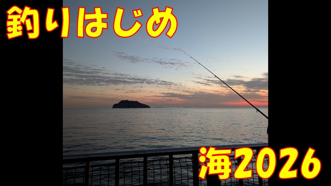 海釣りはじめ2026#横須賀 #海釣り