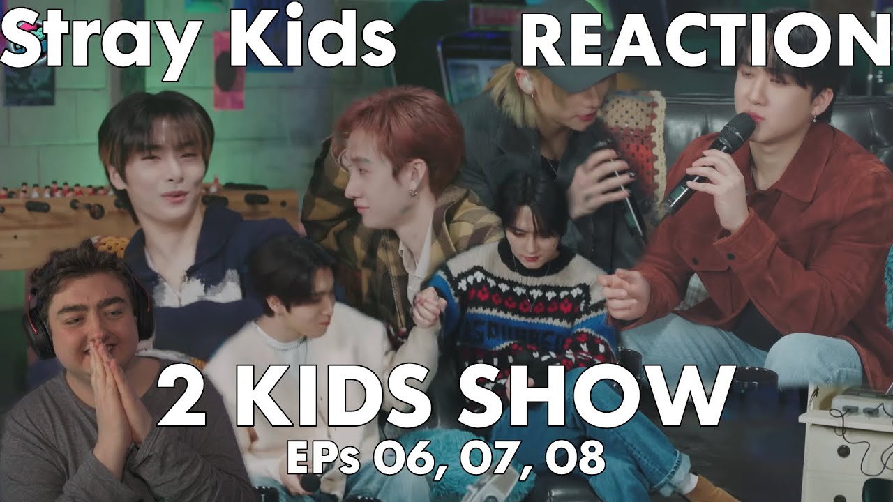 MULTI-EPISODE REACTION! | 2 Kids Show Ep 06, 07, 08 Lee Know, Han, Bang Chan, IN, Changbin, Hyunjin