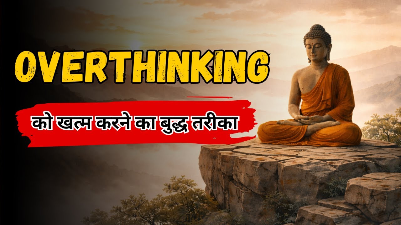 Overthinking को खत्म करने का बुद्ध तरीका — Buddha Teachings in Hindi
