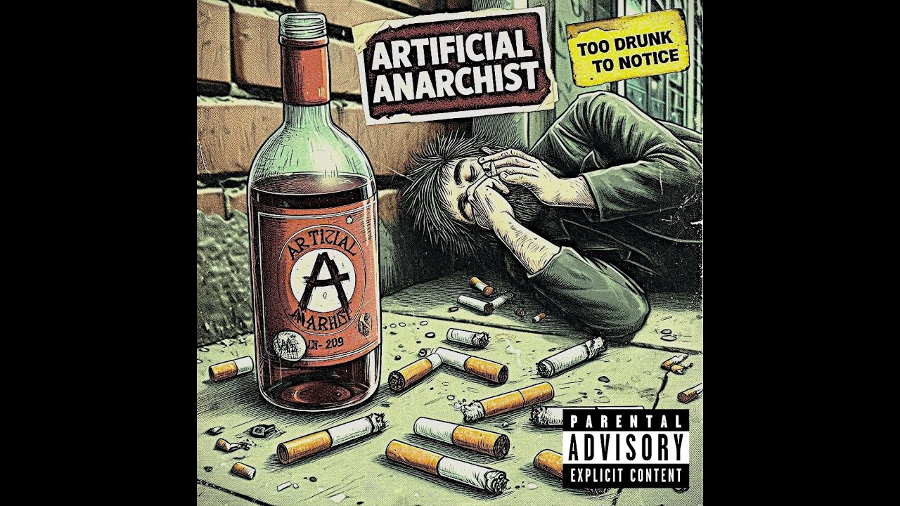 Artificial Anarchist  -Too Drunk To Care AI GENERATED OLD SCHOOL PUNK EP