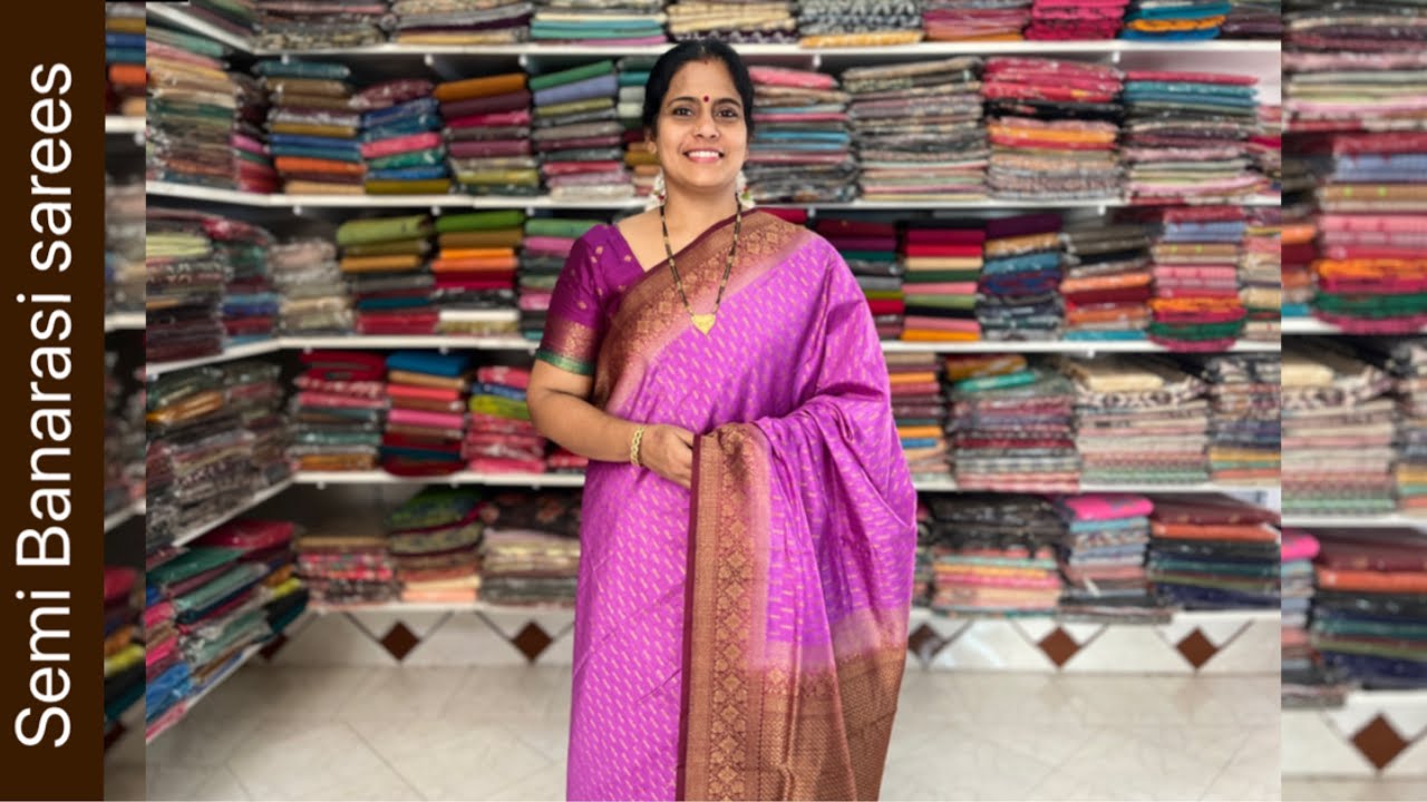 Semi Banarasi sarees| Apavaranam| 16 March 2026 