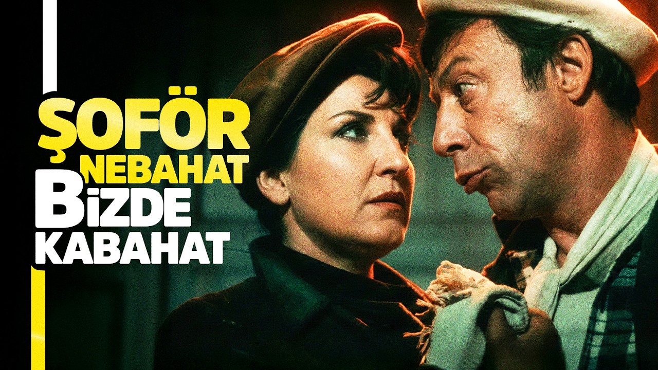 Şoför Nebahat Bizde Kabahat | Restorasyonlu Siyah Beyaz Film (Sezer Sezin, Kenan Pars, Kadir Savun)