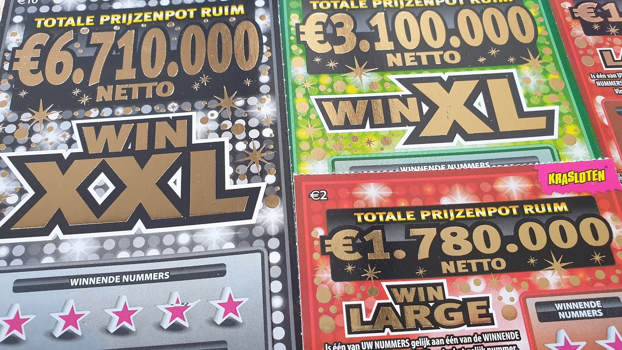 Wie groß soll der Gewinn sein? L, XL oder XXL | WIN Rubbellose