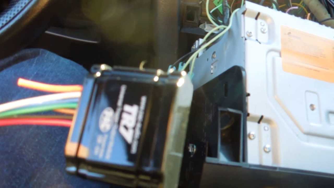 how to do a parking brake or foot brake bypass on any video deck stereo radio pac tr-7