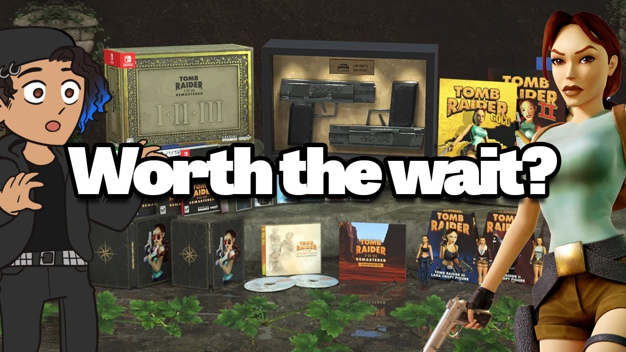 It's been over a *YEAR*... | Tomb Raider I-III Remastered CE — Full Unboxing & First Impressions