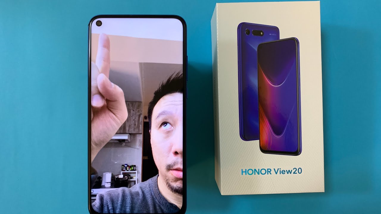 Honor View 20 (Global Version) Unboxing + Hands-On: A Hole In The Screen