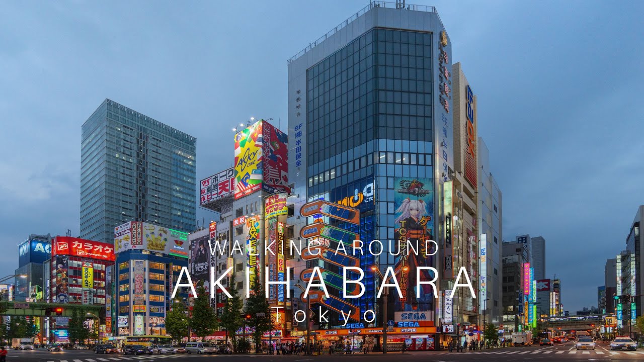 Walk with me in Akihabara in Tokyo | Japan Relaxing Walk 4k