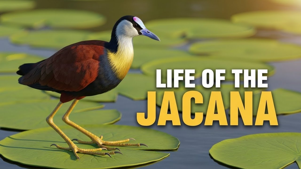 Walking on Water | The Incredible Life of the Jacana  Nesting and Survival
