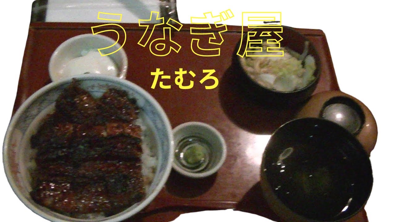 うなぎ屋たむろに行ってきました。　＃うなぎ屋　＃たむろ
