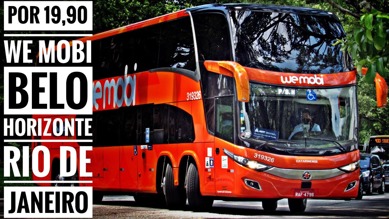 BH X RIO por 19,90 ? COMO é VIAJAR de WEMOBI